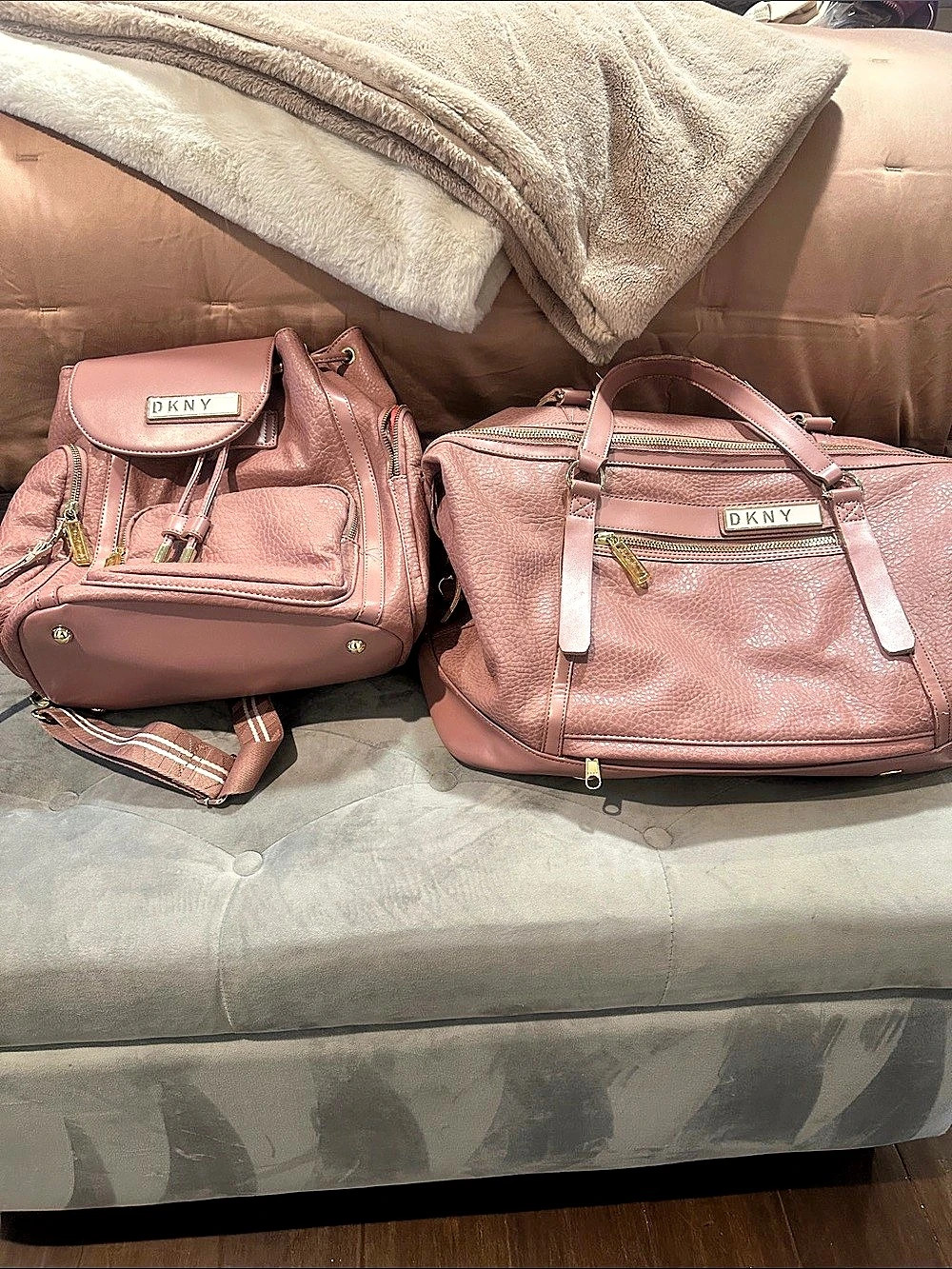DKNY Two-Piece Weekend Bag Set with Backpack & Tote